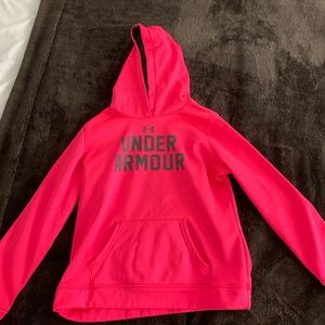 Under Armour Pink girls hoodie